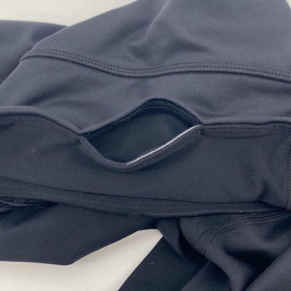 Zella High -Rise Mesh Crop Athletic Active Leggings Black‎ Small - Picture 9 of 9